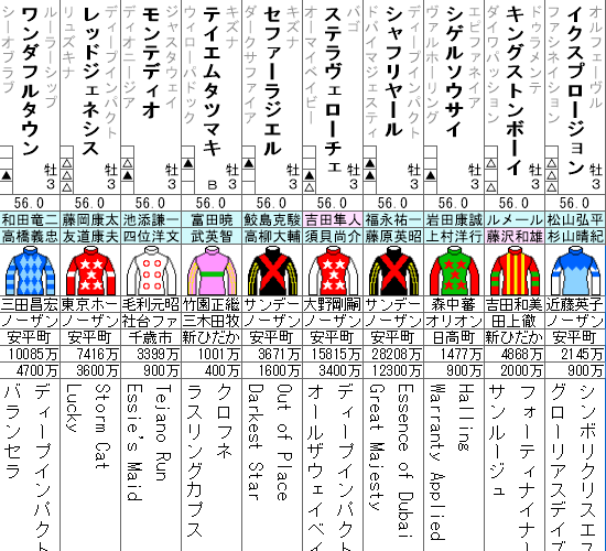神戸新聞杯 2021 出走馬全頭分析