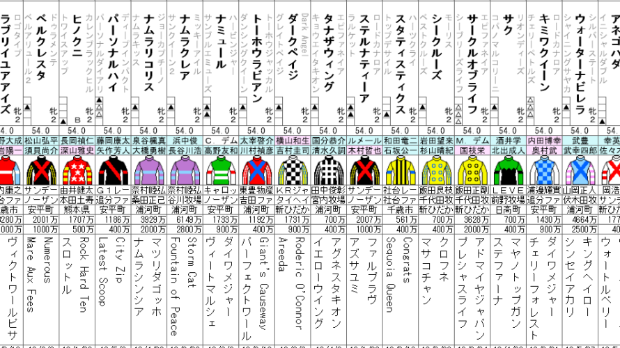 阪神ジュベナイルフィリーズ 2021 出走馬全頭分析