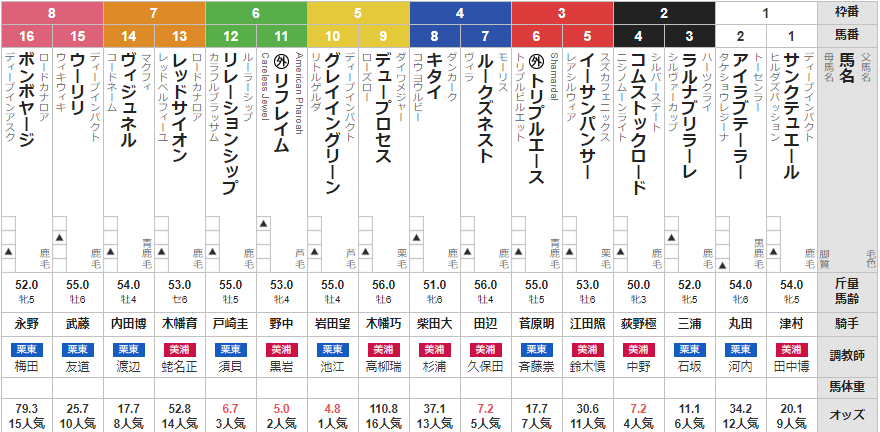 日曜東京11R　パラダイスS　予想 ～馬連24.7倍的中～