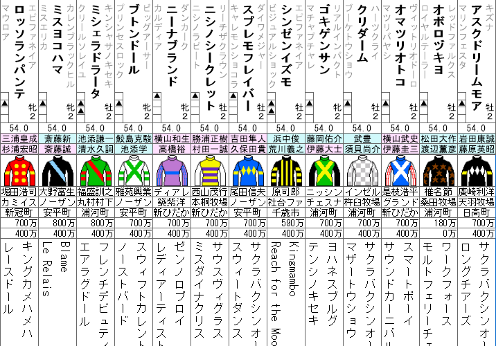 函館2歳S 2022 出走馬全頭分析