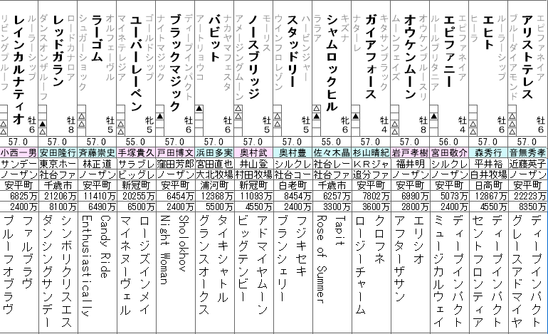 AJCC 2023 出走馬全頭分析