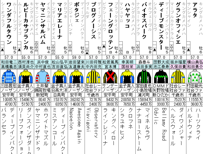 金鯱賞 2023 出走馬全頭分析
