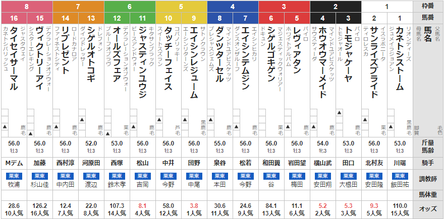 日曜阪神4R 3歳未勝利 予想~単勝&3連複的中~