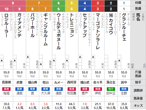 土曜札幌11R 札幌2歳ステークス 予想 ~3連複23.7倍的中~