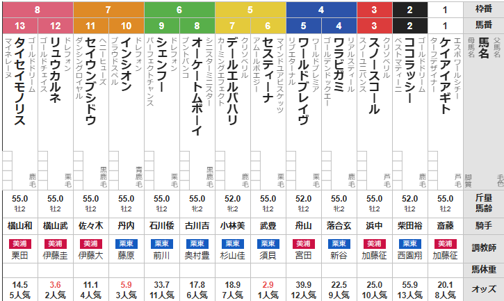 土曜札幌5R メイクデビュー札幌 予想~3連複30.3倍的中~